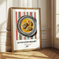 Quenelles de Brochet – on Striped Tablecloth, French Food Painting