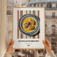 Quenelles de Brochet – on Striped Tablecloth, French Food Painting, styled in a charming Paris street view