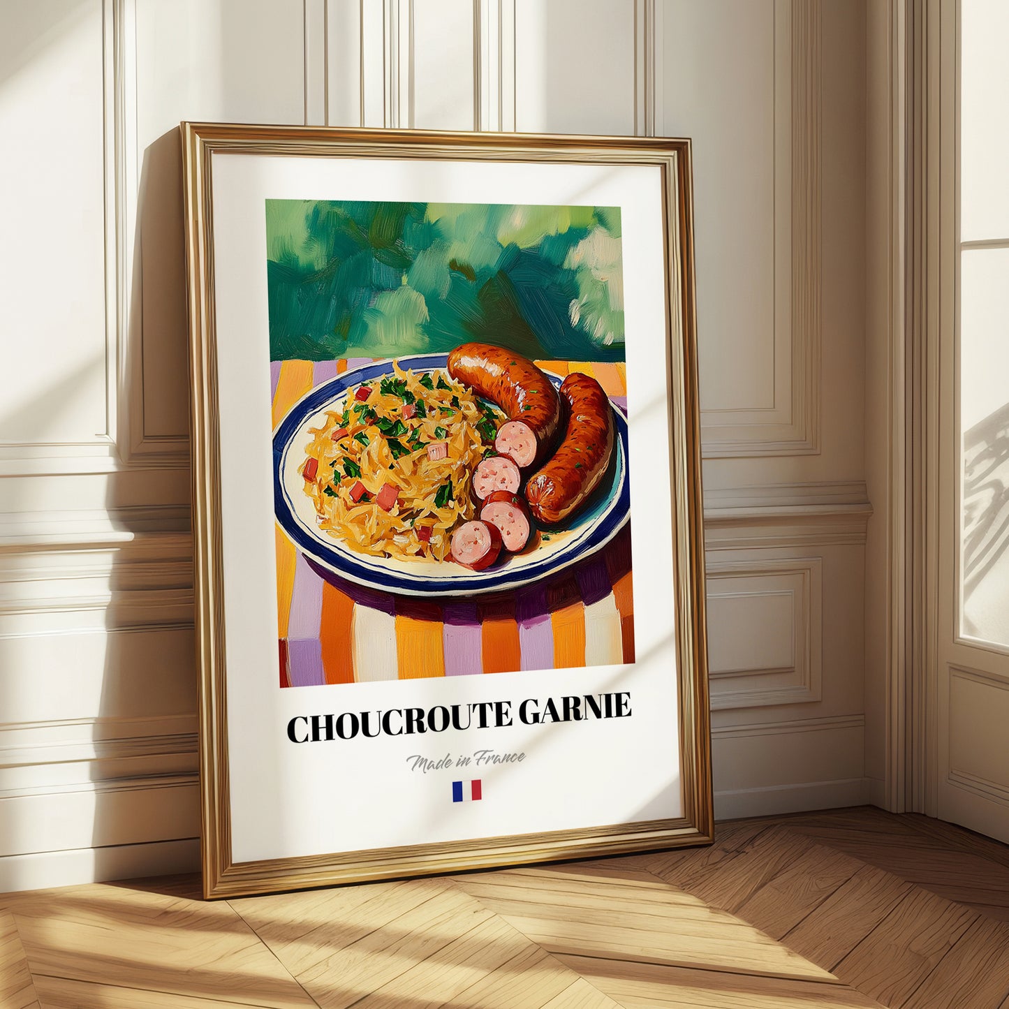 Choucroute Garnie – Art, French Food Painting