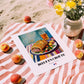 Bœuf en Croûte – Art, French Food Still Life, unframed on coastal sand