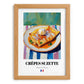 Crêpes Suzette – Art, French French Dessert Painting, set in oak frame