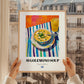 Avgolemono Soup – Colorful Oil Painting, Greek Food Still Life, styled in a charming Paris street view