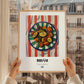 Briám – on Striped Tablecloth, Greek Food Wall Illustration, styled in a charming Paris street view