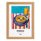 Pozole – Art, Mexican Food Wall Art, set in oak frame