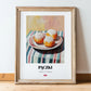 Pączki – Art, Polish Pastry Painting, in wooden frame leaning on the floor