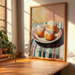 Pączki – Art, Polish Pastry Painting, clean layout with no caption