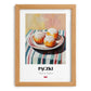 Pączki – Art, Polish Pastry Painting, set in oak frame