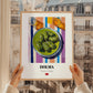 Dolma – on Striped Tablecloth, Turkish Food Wall Decor, styled in a charming Paris street view