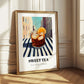 Sweet Tea – American Café on the Corner, American Beverage Wall Decor