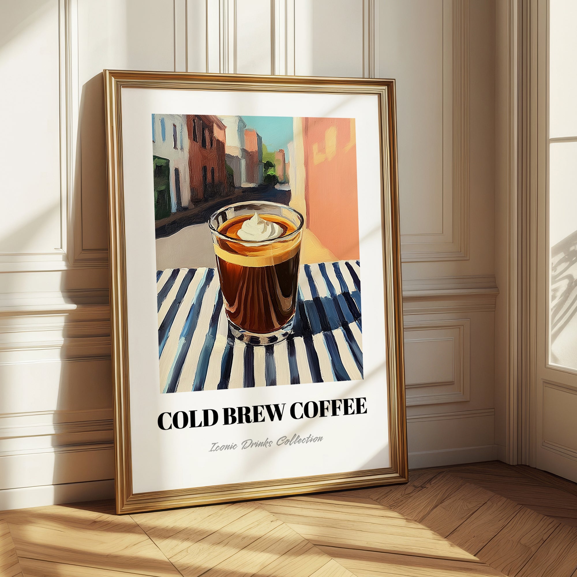 Cold Brew – American Street Café Scene, American Coffee Still Life