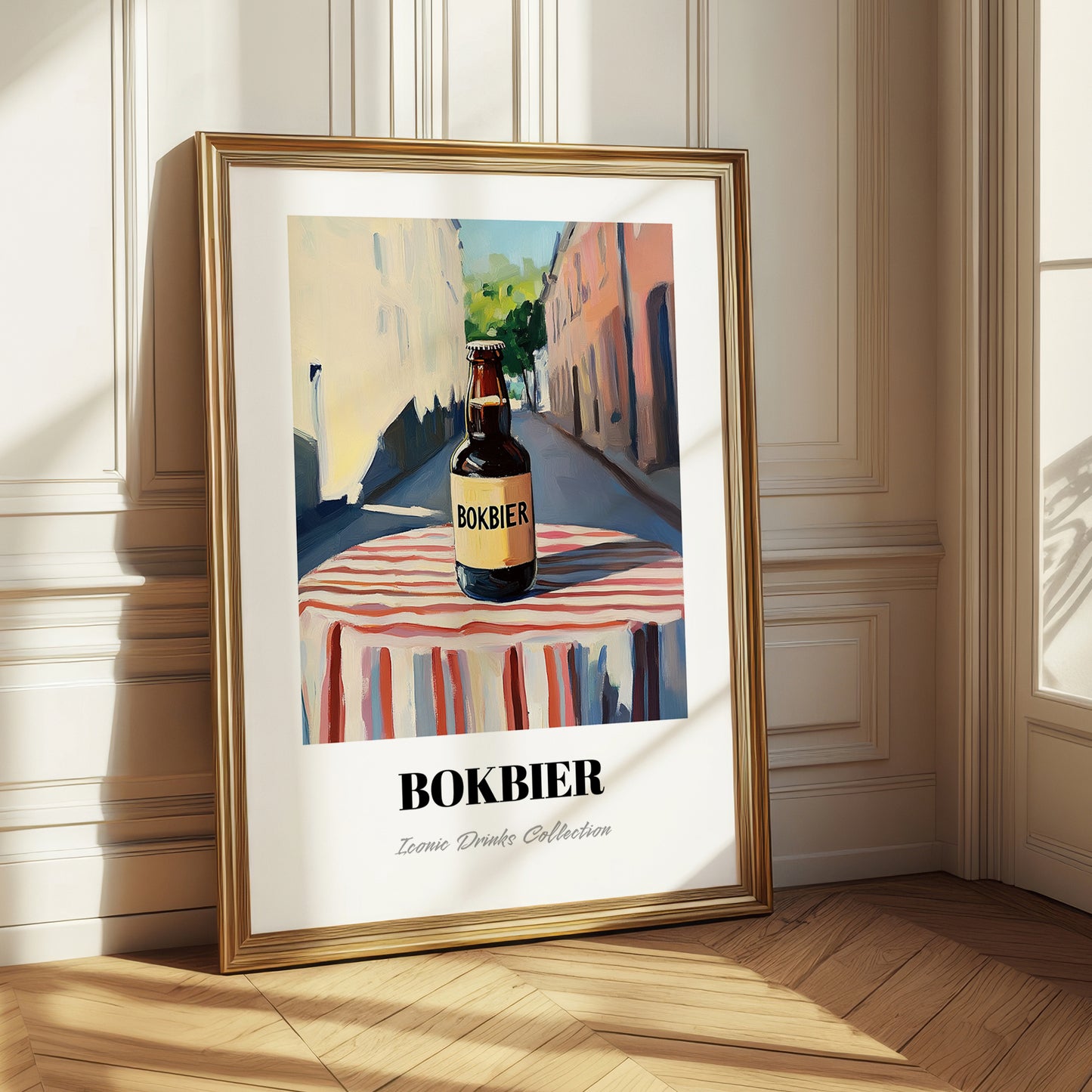 Bokbier – Dutch Street Café Scene, Dutch Beer Still Life