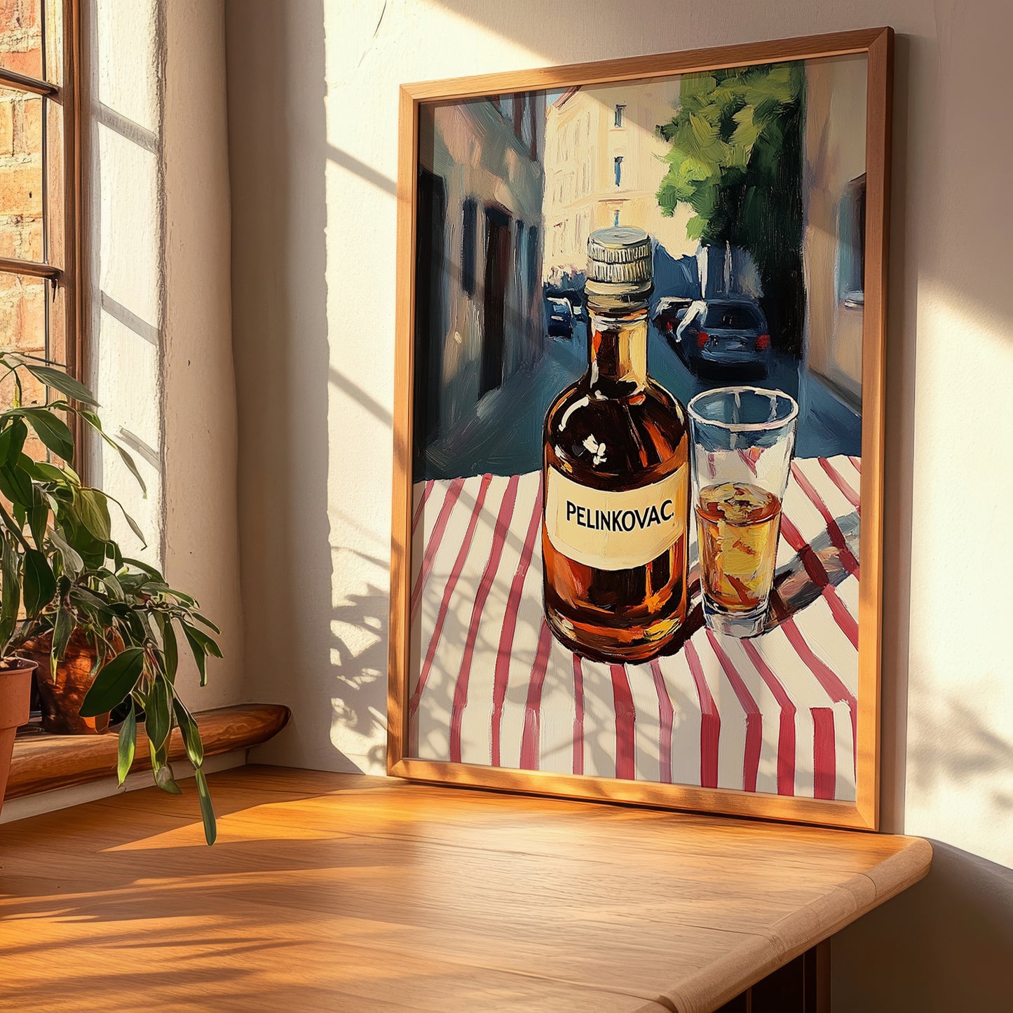 Pelinkovac – Croatian Urban Café Scene, Croatian Spirit Still Life, clean layout with no caption