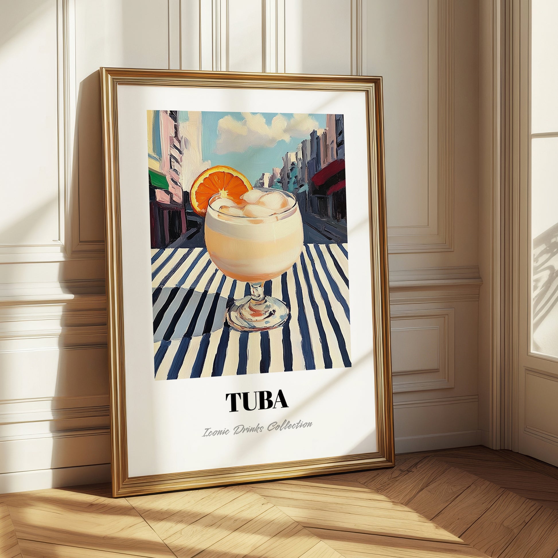 Tuba – Philippine Café on the Corner, Philippine Beverage Print