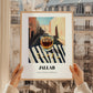 Jallab – Syrian Street Café Scene, Syrian Beverage Wall Decor, styled in a charming Paris street view