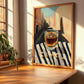 Jallab – Syrian Street Café Scene, Syrian Beverage Wall Decor, clean layout with no caption