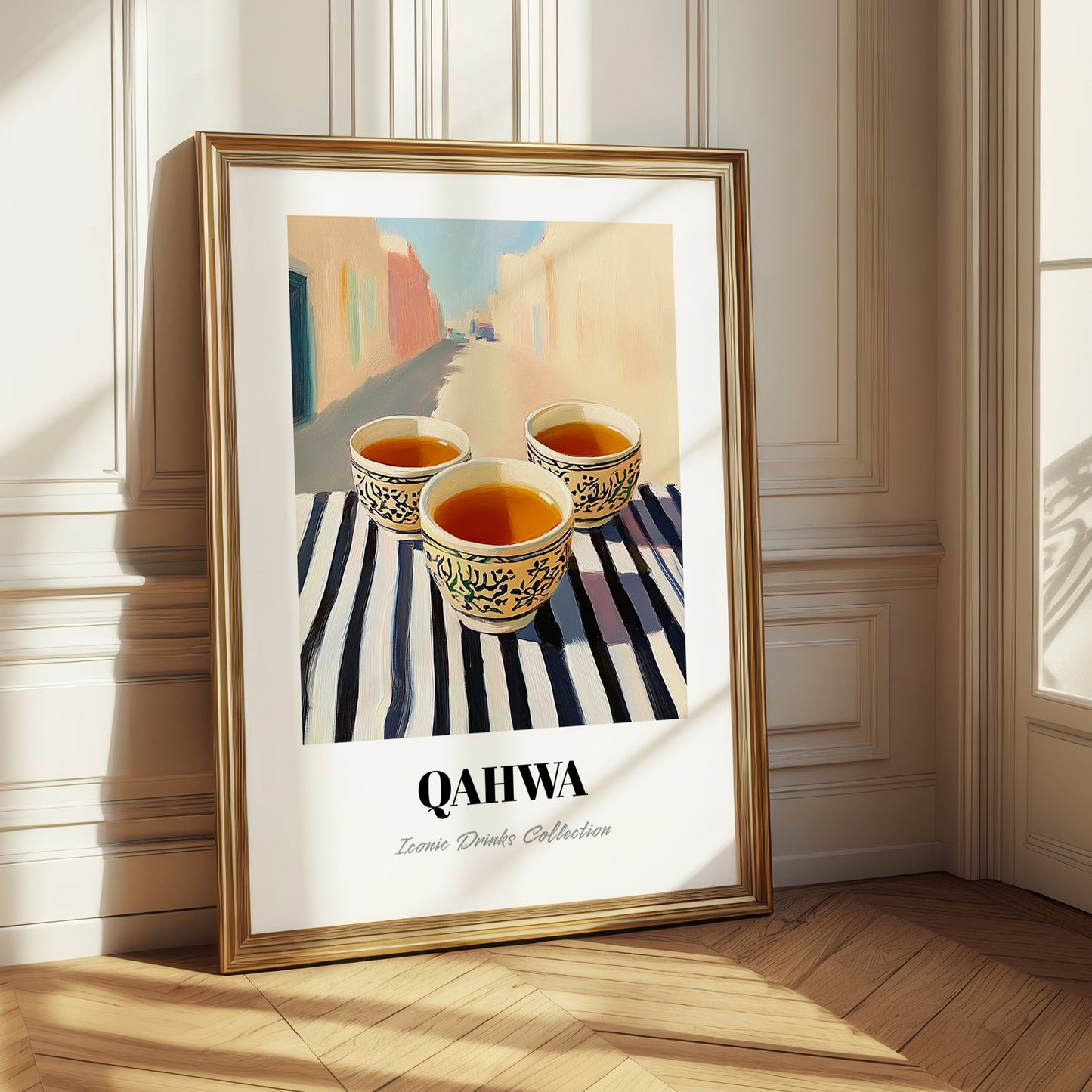 Qahwa – Saudi Café on the Corner, Saudi Coffee Still Life