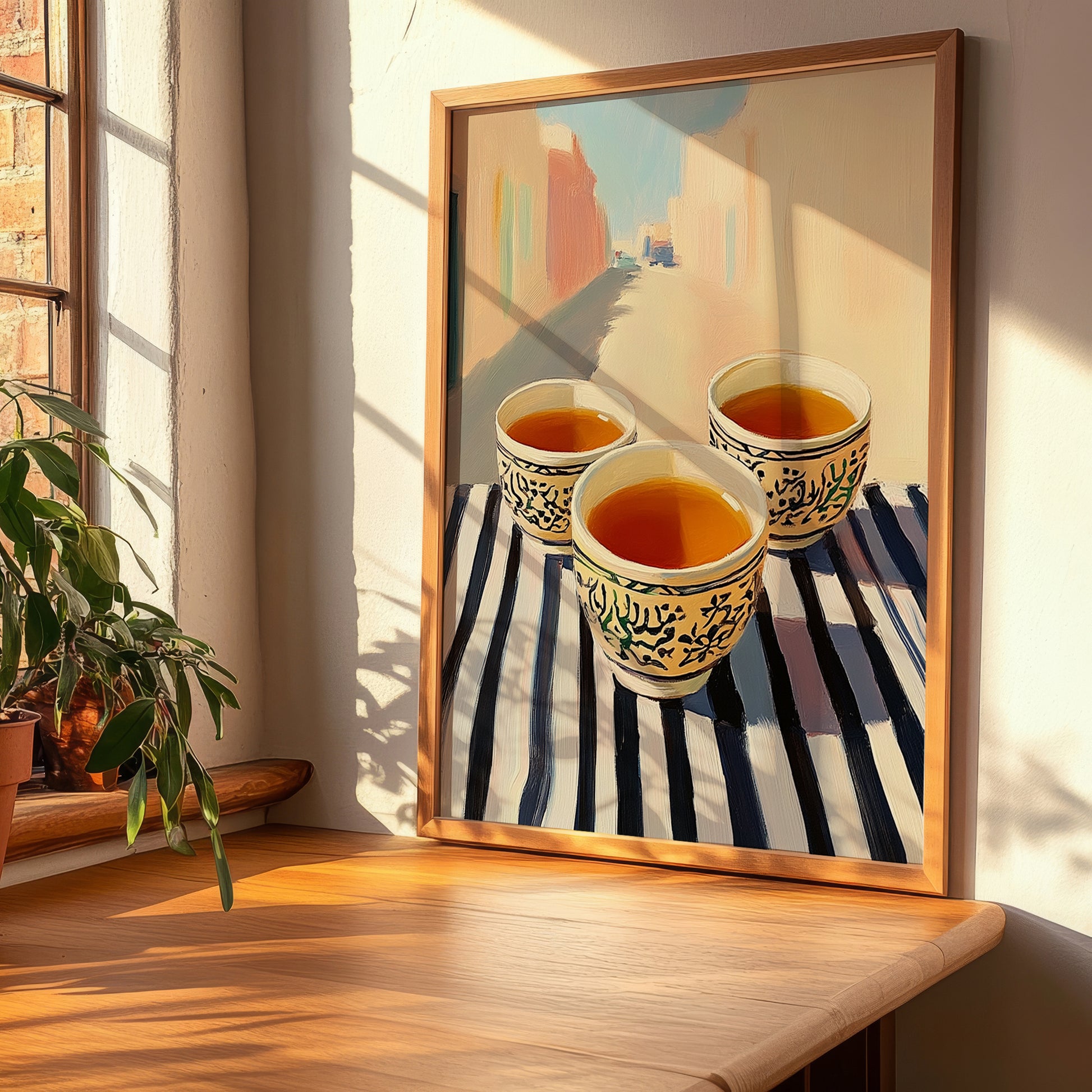 Qahwa – Saudi Café on the Corner, Saudi Coffee Still Life, clean layout with no caption