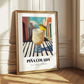 Piña Colada – Puerto Rican Urban Café Scene, Puerto Rican Spirit Wall Painting
