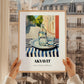 Akvavit – Danish Café on the Corner, Danish Spirit Still Life, styled in a charming Paris street view