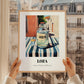 Loza – Montenegrin Café on the Corner, Montenegrin Beverage Still Life, styled in a charming Paris street view