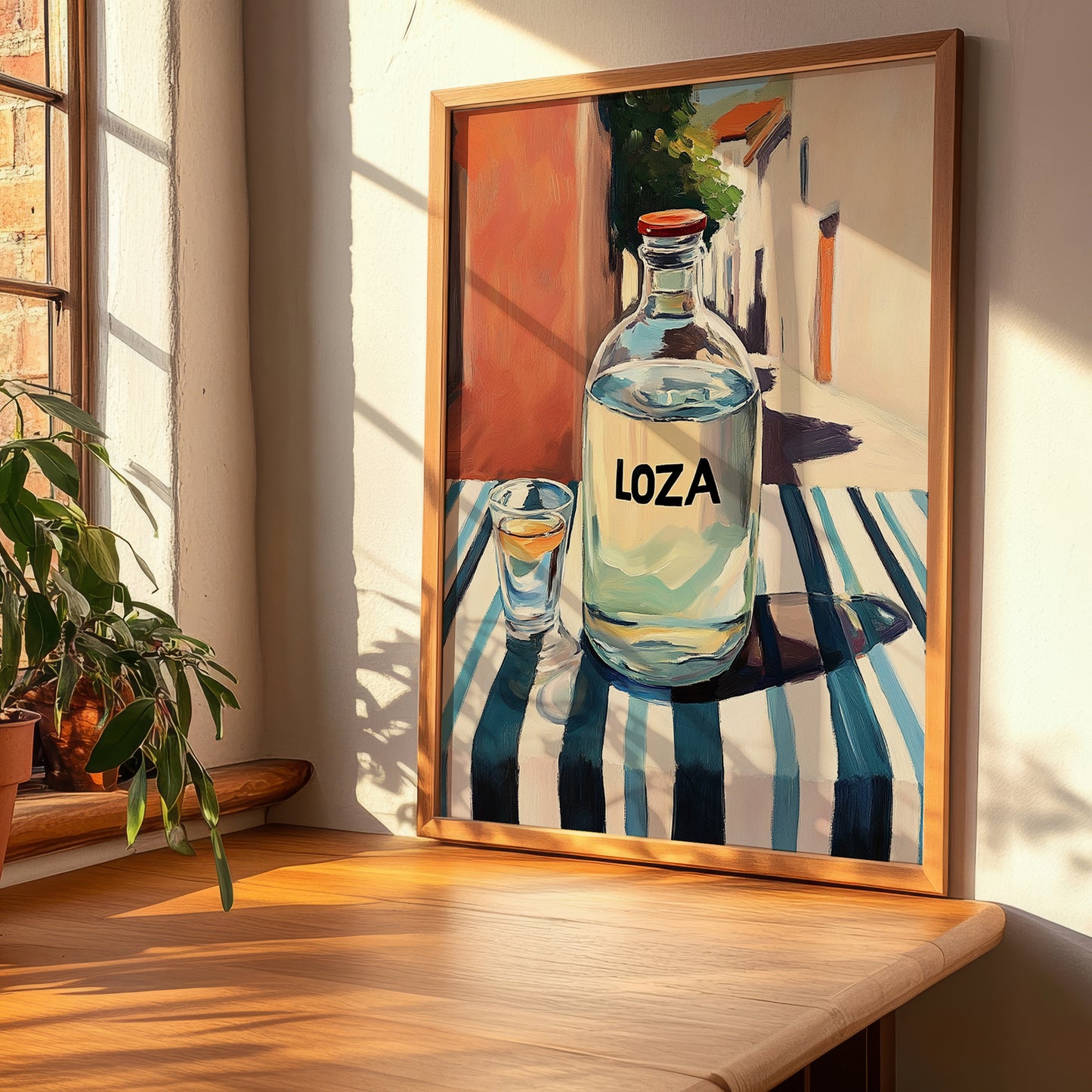 Loza – Montenegrin Café on the Corner, Montenegrin Beverage Still Life, clean layout with no caption