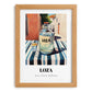 Loza – Montenegrin Café on the Corner, Montenegrin Beverage Still Life, set in oak frame