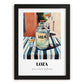 Loza – Montenegrin Café on the Corner, Montenegrin Beverage Still Life, in sleek black frame