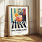 Singapore Sling – Singaporean Street Café Scene, Singaporean Beverage Wall Decor