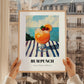 Rum Punch – Jamaican Seaside Scene, Jamaican Beverage Poster, styled in a charming Paris street view