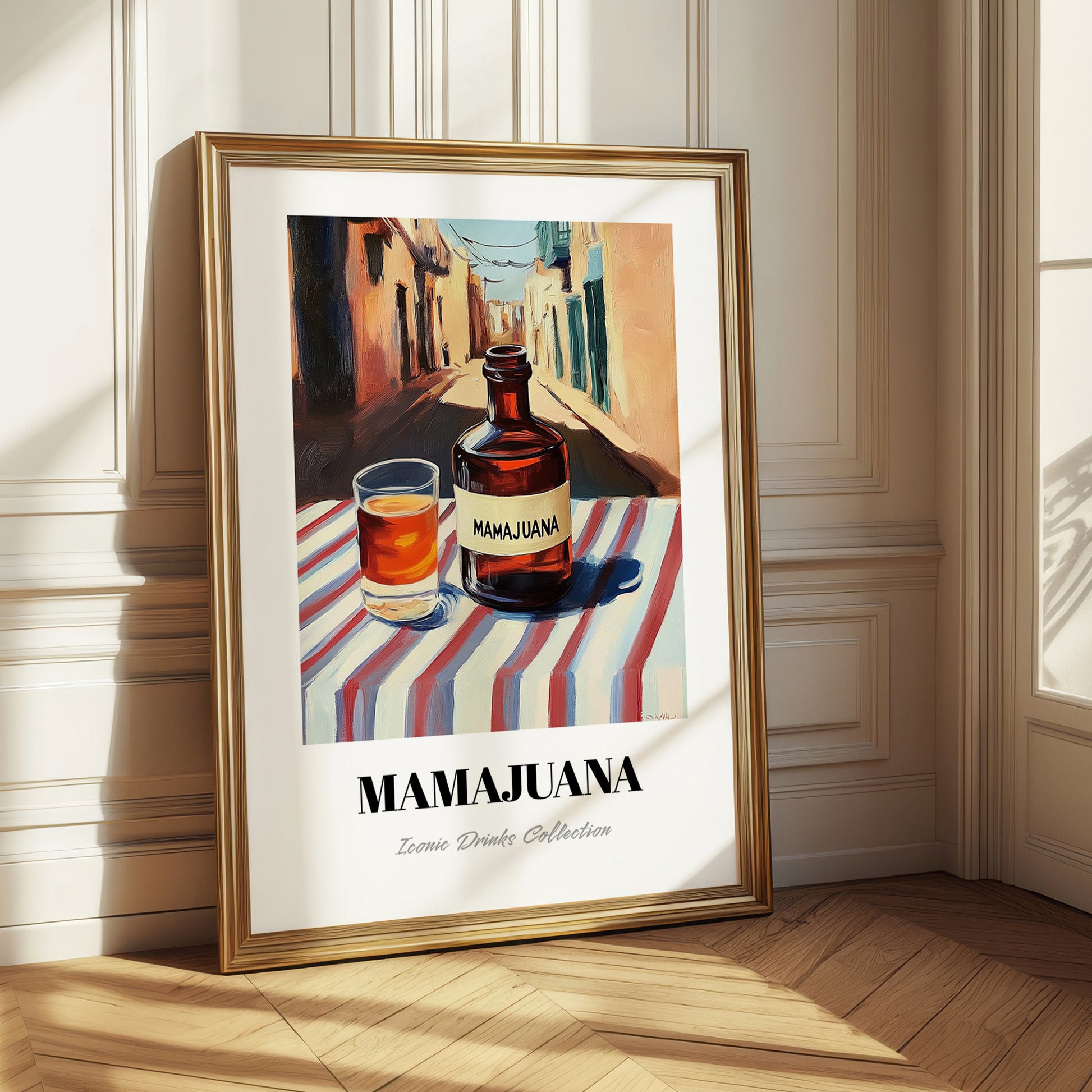 Mamajuana – Dominican Outdoor Café Scene, Dominican Beverage Still Life