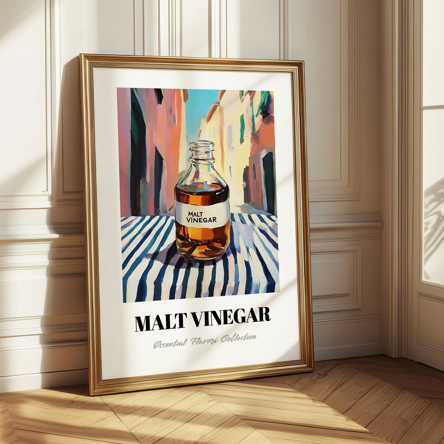 Malt Vinegar – Italian Café on the Corner, Pantry Illustration