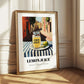 Lemon Juice – Italian Café on the Corner, Grocery Painting