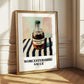 Worcestershire Sauce – on Striped Tablecloth, Grocery Still Life