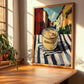 Remoulade – Italian Street Café Scene, Dry Goods Wall Decor, clean layout with no caption