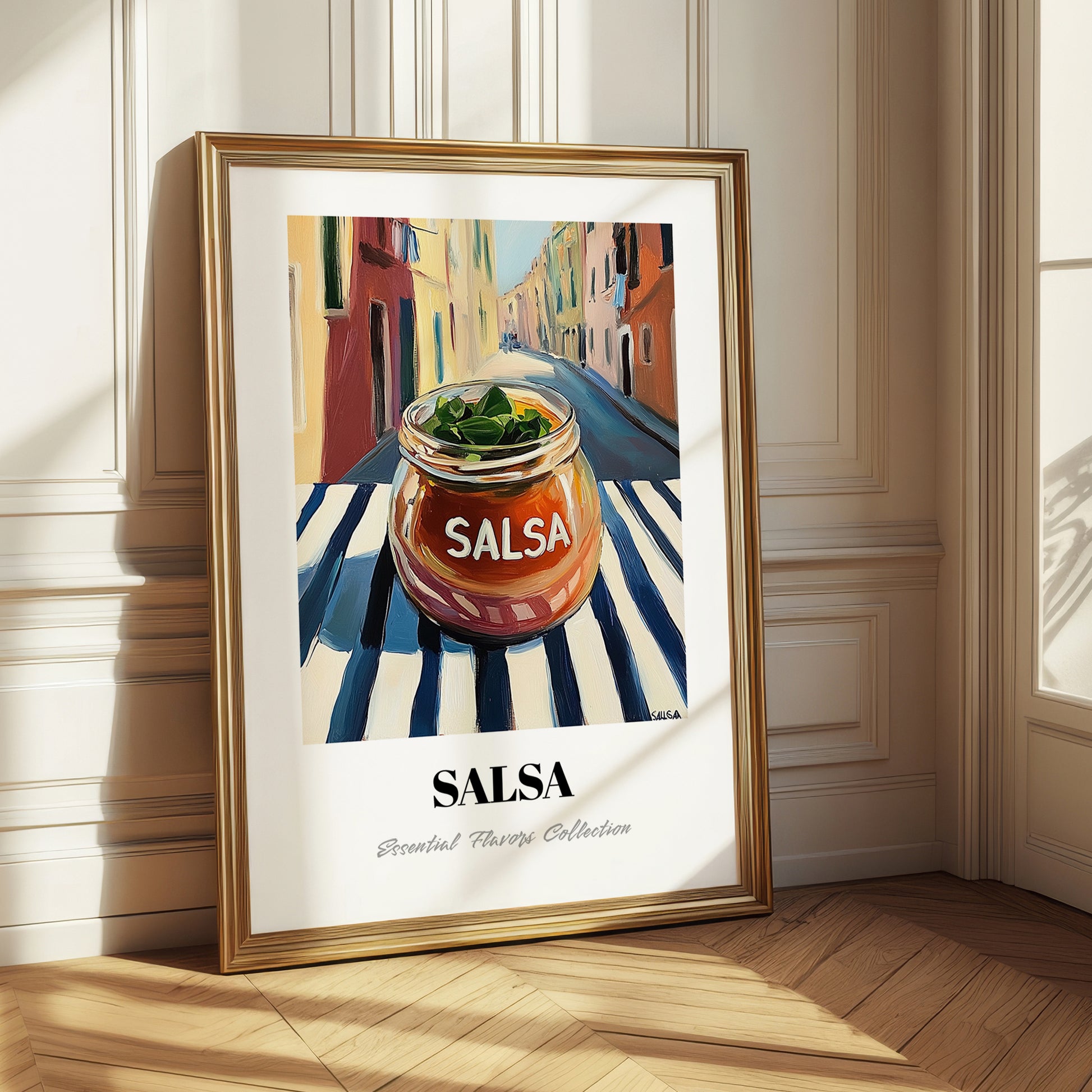 Salsa – Italian Outdoor Café Scene, Larder Still Life