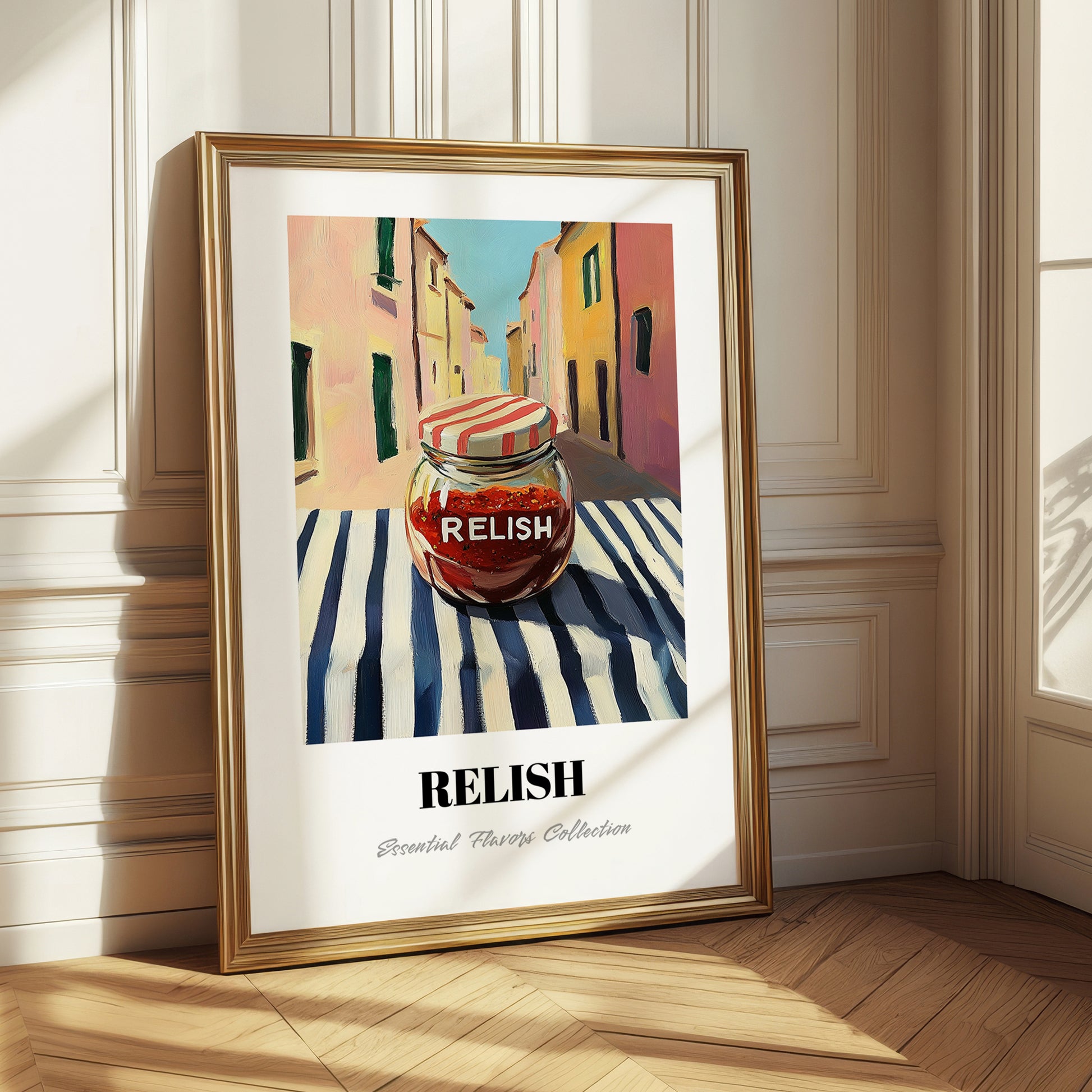 Relish – Italian Outdoor Café Scene, Grocery Still Life