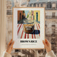 Brown Rice – Italian Urban Café Scene, Kitchen Storage Illustration, styled in a charming Paris street view