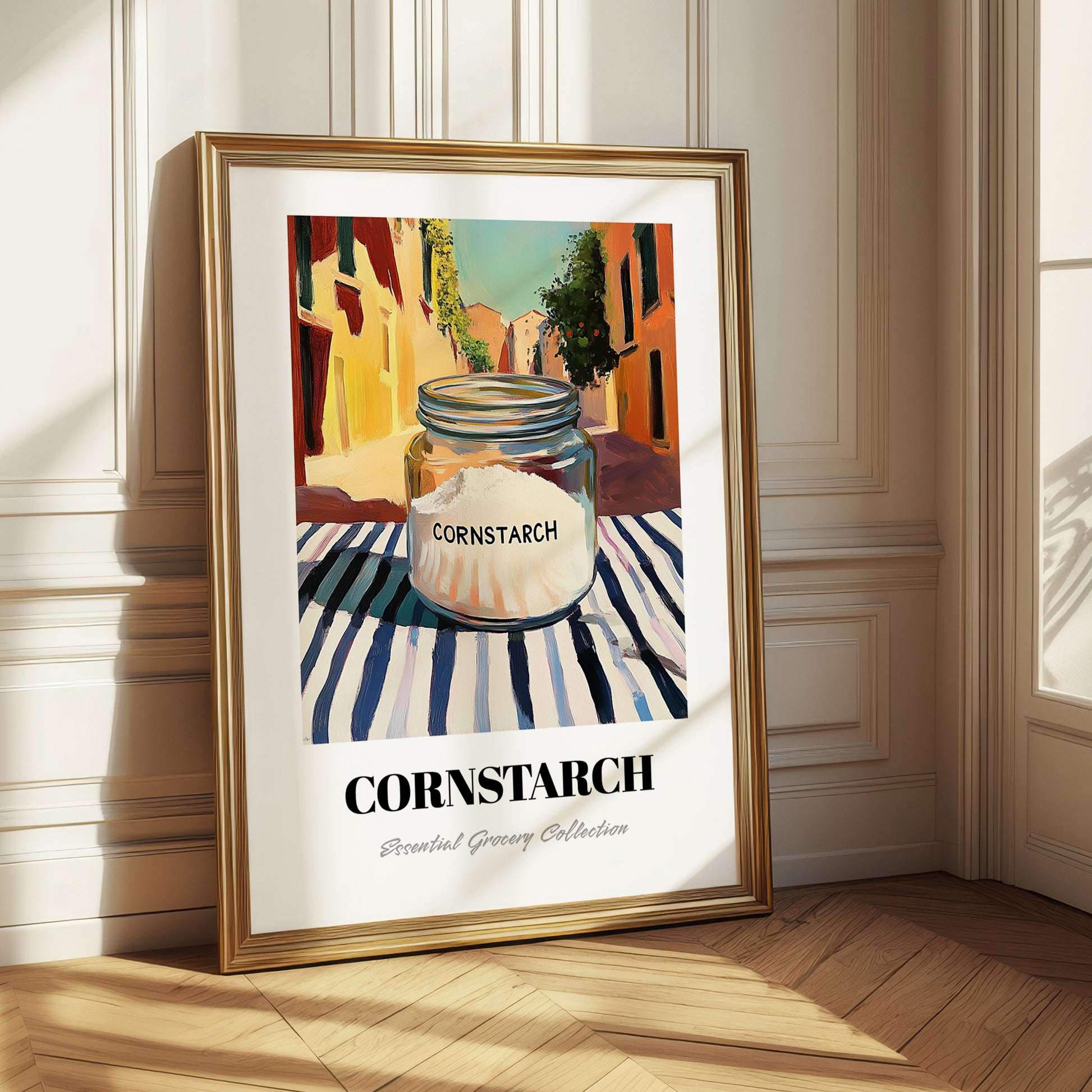Cornstarch – Italian Café on the Corner, Dough Illustration