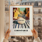 Cornstarch – Italian Café on the Corner, Dough Illustration, styled in a charming Paris street view