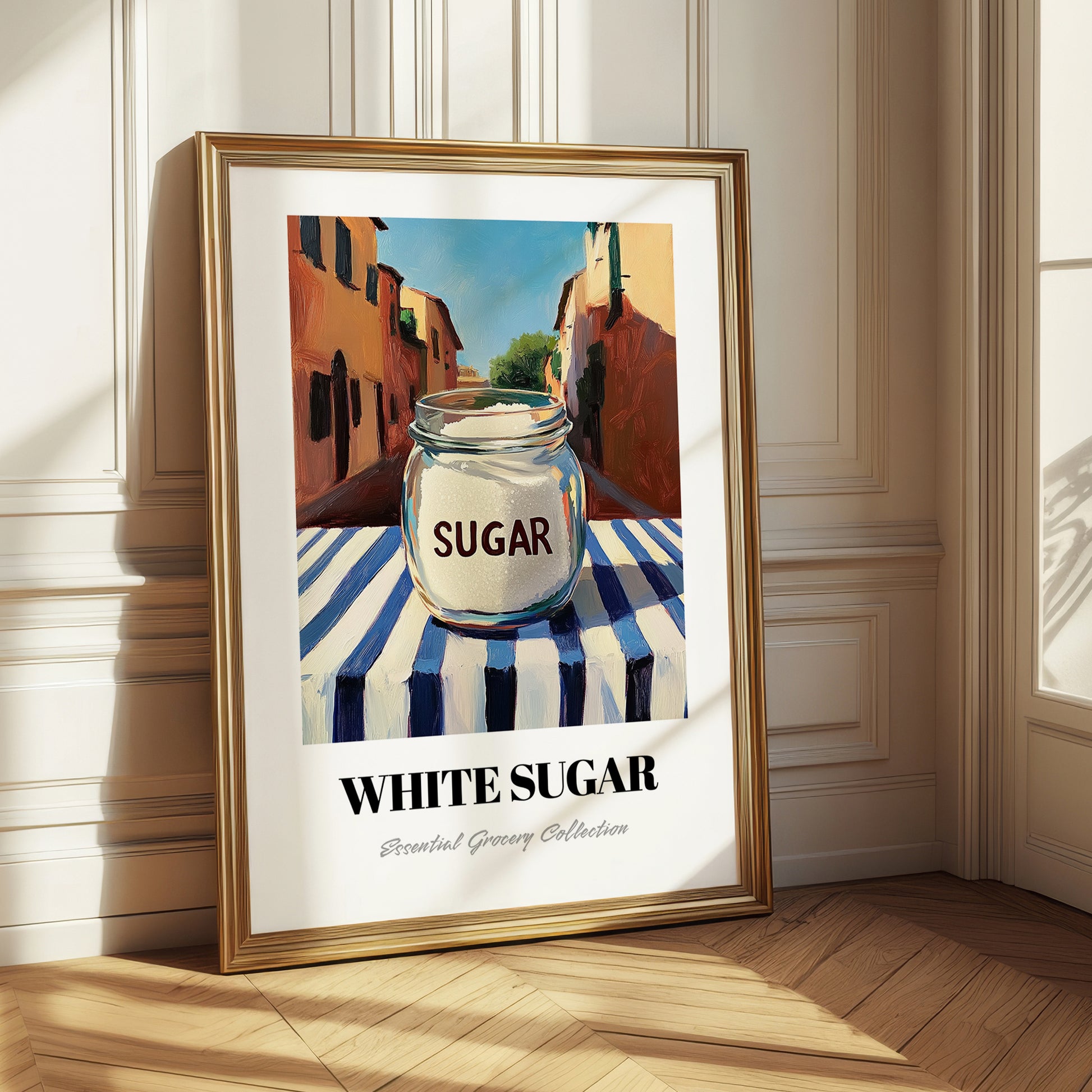 White Sugar – Italian Café on the Corner, Sweetener Poster