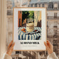 Almond Milk – Italian Outdoor Café Scene, Dairy Wall Decor, styled in a charming Paris street view
