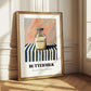 Buttermilk – on Striped Tablecloth, Dairy Wall Decor