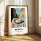 Ricotta – Italian Urban Café Scene, Cheese Illustration