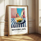 Monterey Jack – Italian Street Café Scene, Cheese Wall Decor