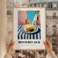 Monterey Jack – Italian Street Café Scene, Cheese Wall Decor, styled in a charming Paris street view
