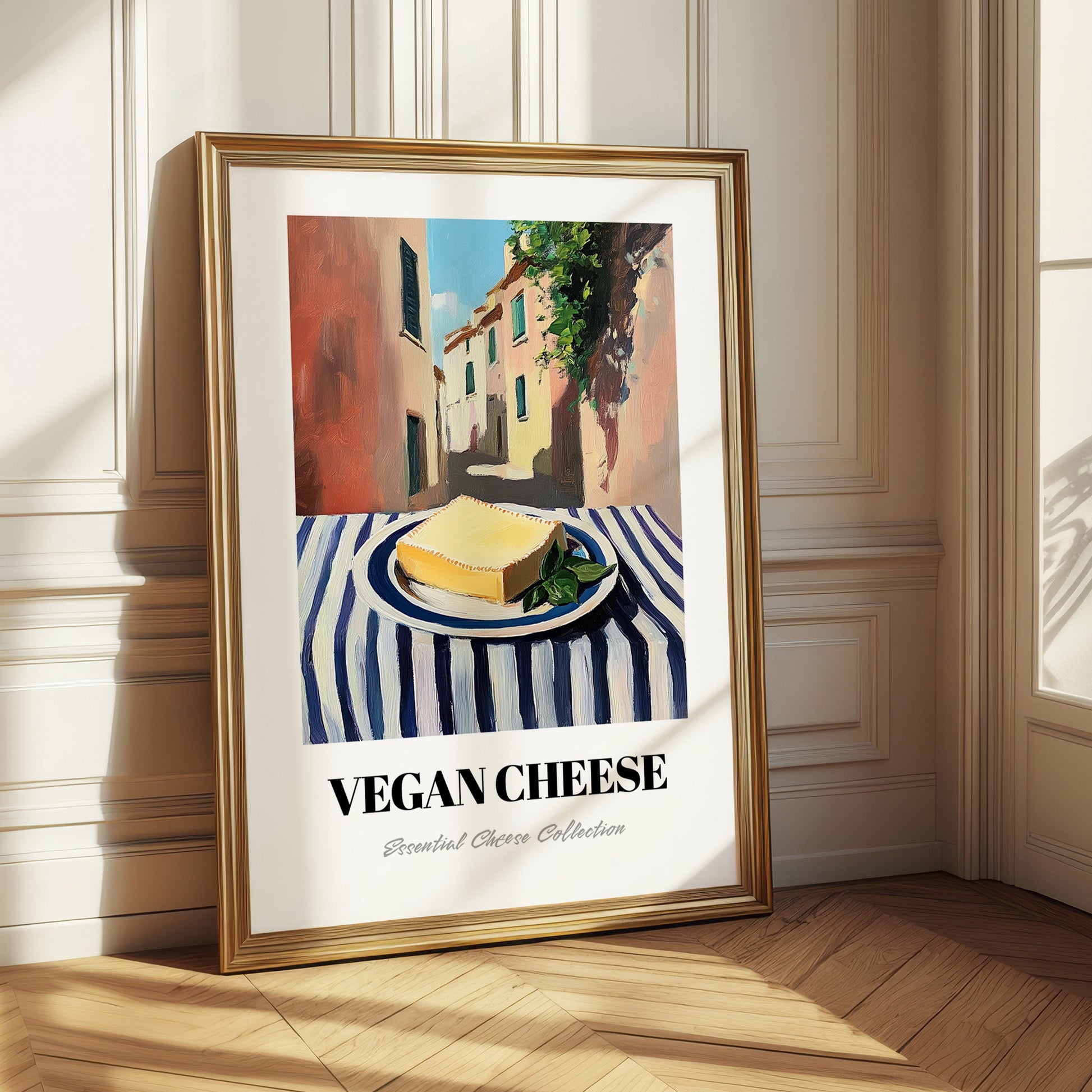 Vegan – Italian Urban Café Scene, Cheese Art