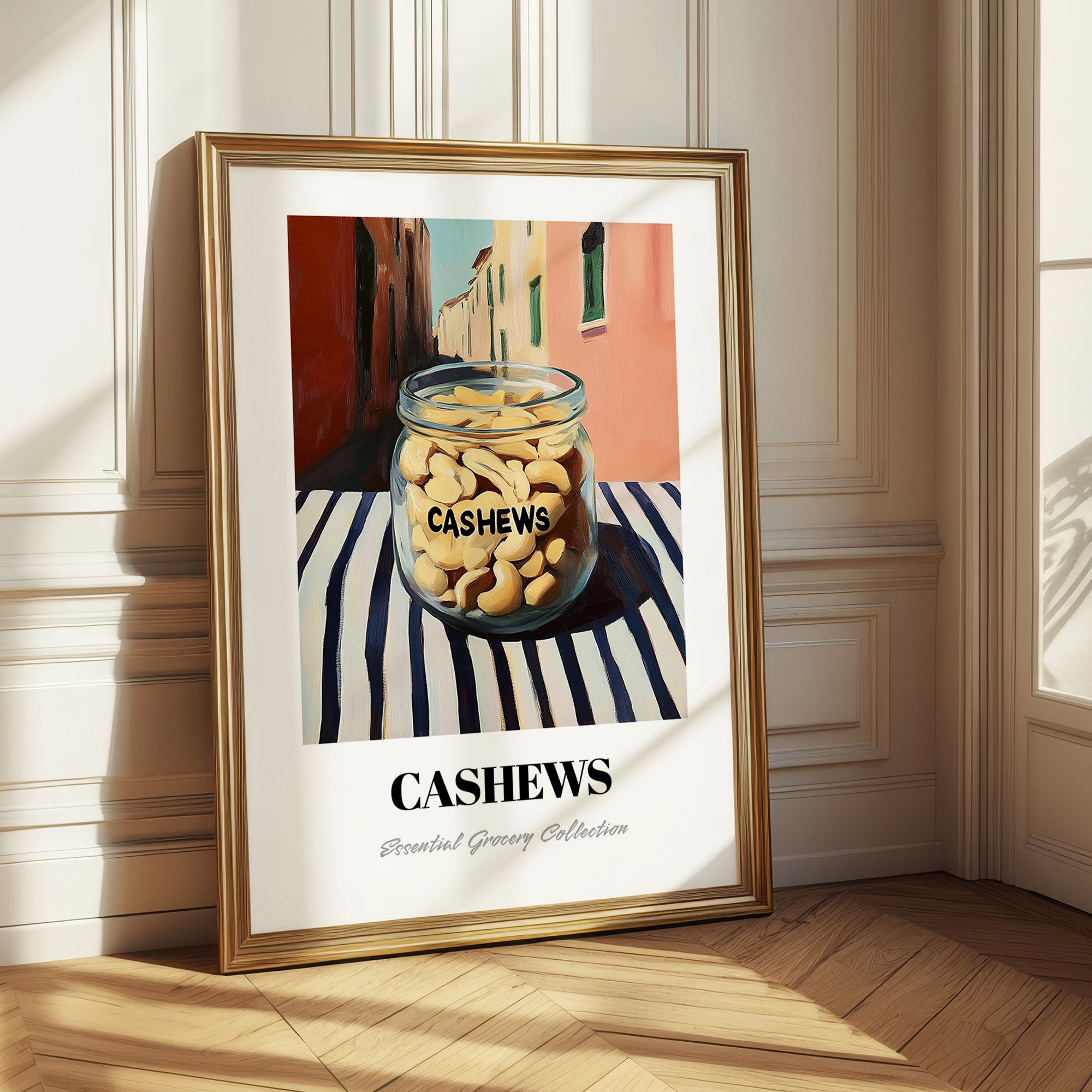 Cashews – Italian Café on the Corner, Nuts Still Life