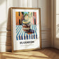 Flaxseeds – Italian Outdoor Café Scene, Nuts Art