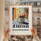 Sunflower Seeds – Italian Café on the Corner, Nuts Illustration, styled in a charming Paris street view