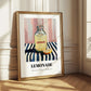 Lemonade – on Striped Tablecloth, Lemonade Poster